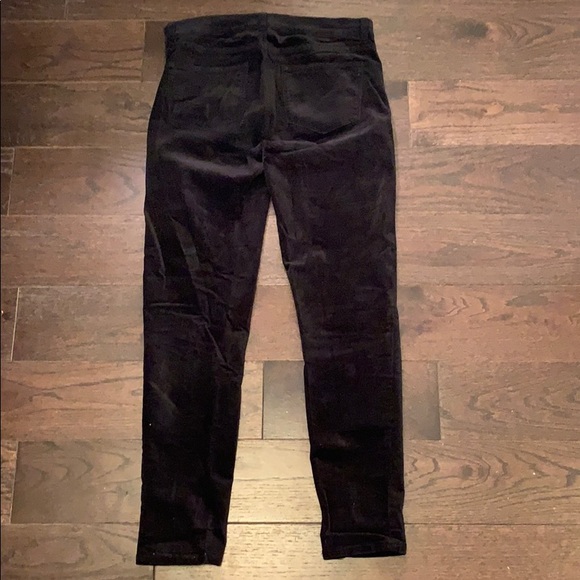 J. Crew Black Velvet Jeans - Picture 3 of 3